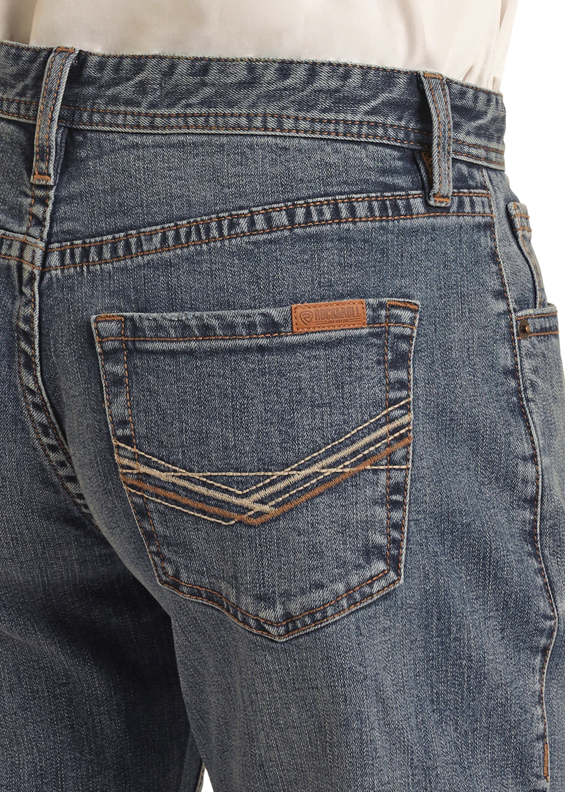 Rock&Roll Vintage '46 Relaxed Stackable Bootcut Jeans