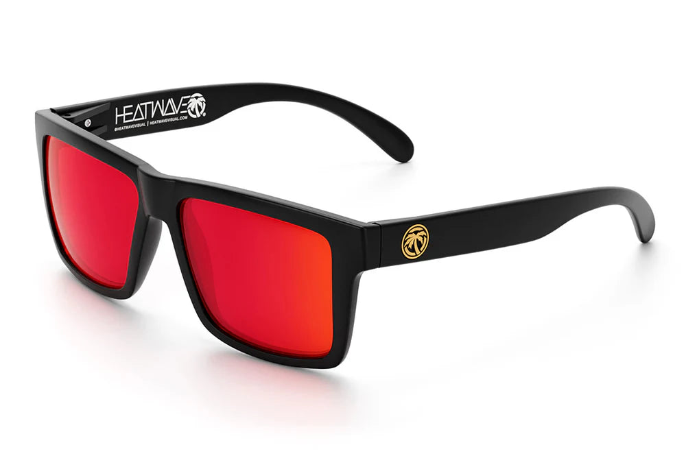 HeatWave VISE Z87 Sunglasses Black Frame: Firestorm Lens