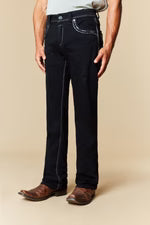 Men's Western Blue Jeans