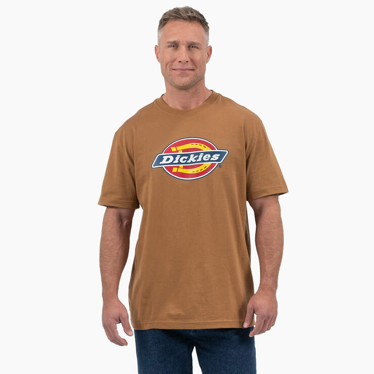 Dickies Short Sleeve Tri-Color Logo Graphic T-Shirt