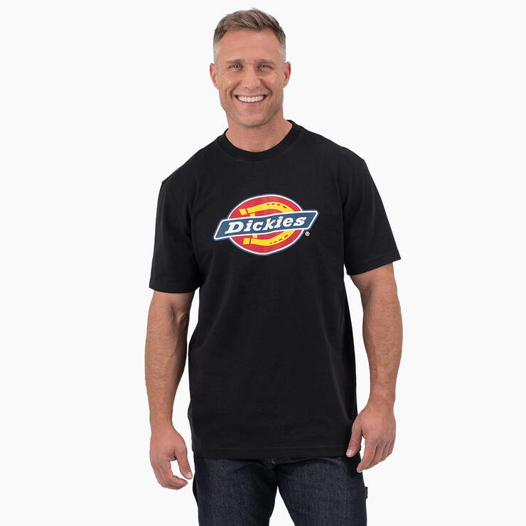 Dickies Short Sleeve Tri-Color Logo Graphic T-Shirt