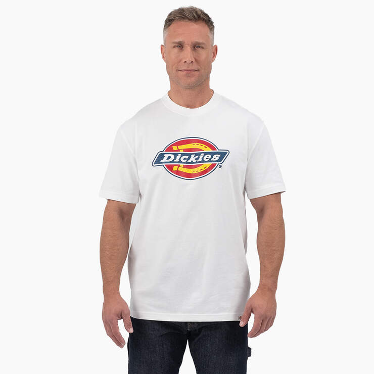 Dickies Short Sleeve Tri-Color Logo Graphic T-Shirt