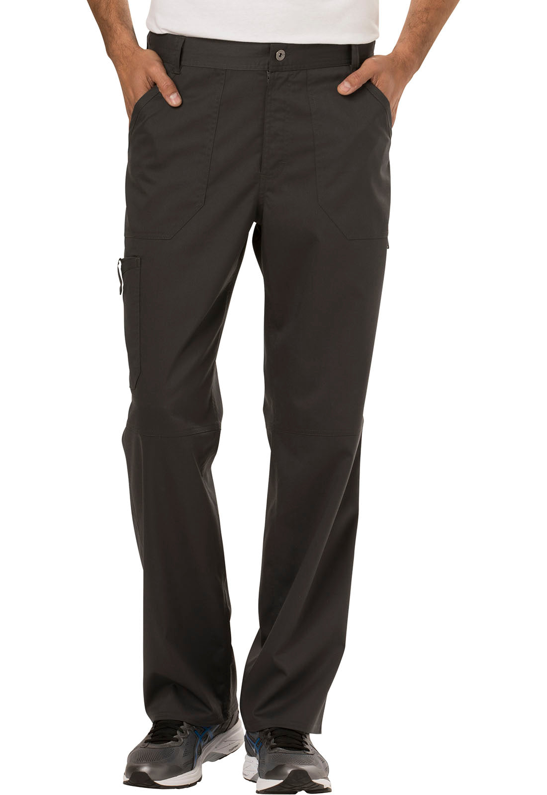 Cherokee Men's Zip Fly Cargo Scrub Pant