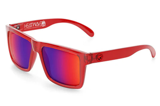 HeatWave XL Vise Z87+ Sunglasses - Neon Red