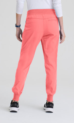 Eden 5-Pocket Mid-Rise Jogger Scrub Pant - Seasonal Colors