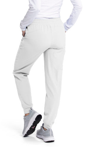 Theory 4-Pocket Mid-Rise Jogger Scrub Pant - Petite