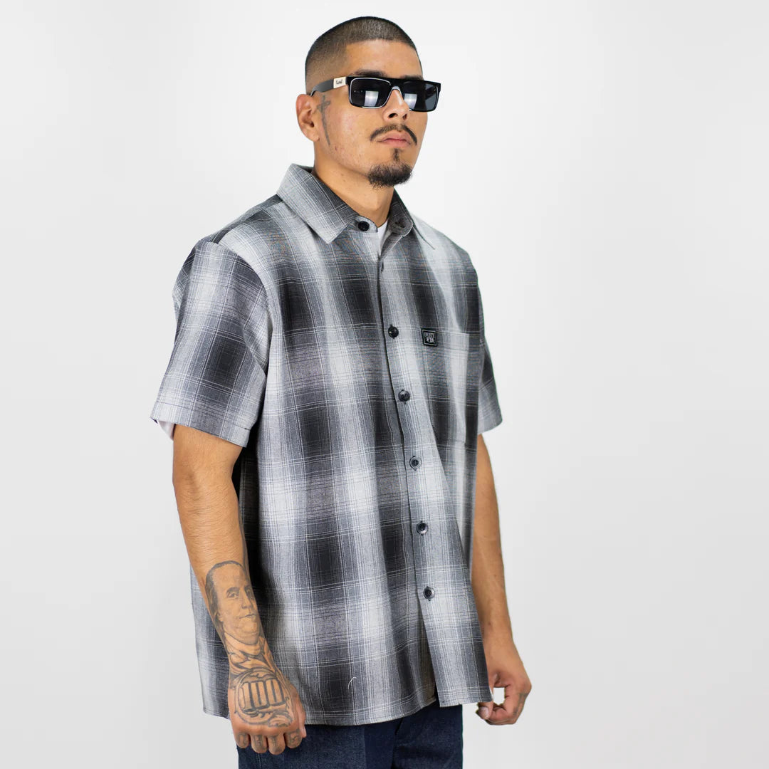 FB County Short Sleeve Checker Flannel Shirt