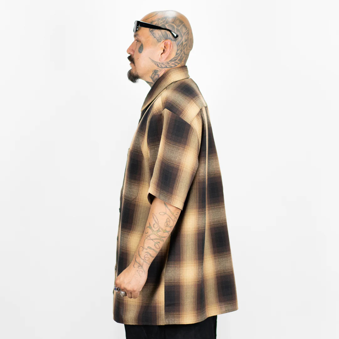 FB County Short Sleeve Checker Flannel Shirt