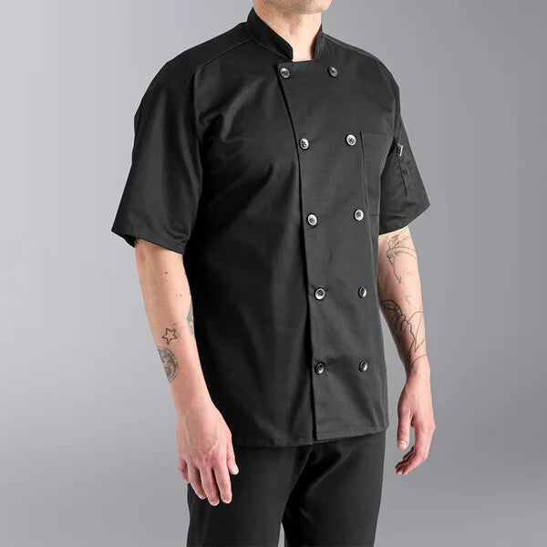 *FINAL SALE* Uncommon Unisex Short Sleeve Chef Coat