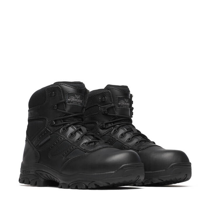 THE DEUCE Series – Waterproof – 6″ Composite Safety Toe Tactical Side-zip