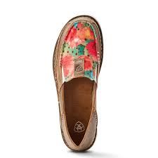 **FINAL SALE** Ariat Womens Slip On Cruiser Bare Brown/Prickly Pear