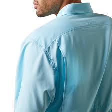Camiseta Ariat Venttek CLSSC Cenote Aqua SS