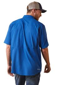 Camiseta Ariat Venttek Outbound True Blue SS