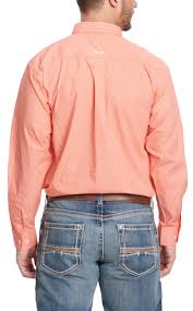 Ariat Rory Orange LS SHRT