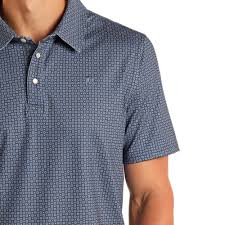 PANHANDLE SS SNAP POLO - NAVY