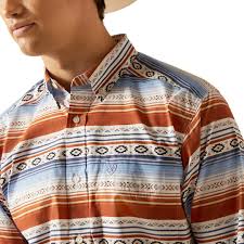 Ariat Dexter Jasper Stone LS SHRT