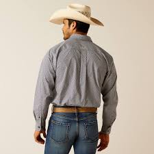 Ariat Tatum DRESS BLUE LS SHRT