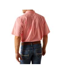 Ariat PRO Jonah Conch Shell Coral SS SHRT