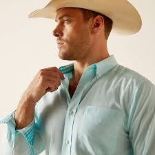 Ariat WF Shepard FTD Blue Radiance LS SHRT