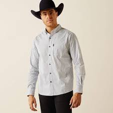 Ariat Maxwell MDRN Blue LS SHIRT