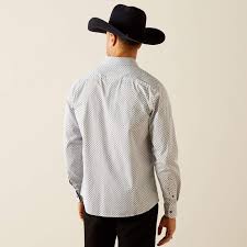Ariat Maxwell MDRN Blue LS SHIRT