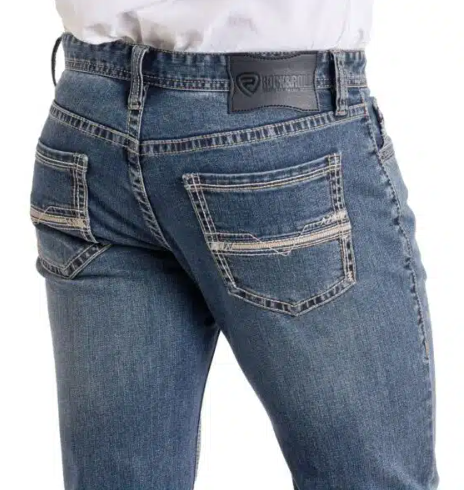 Rock & Roll Cowboy Men's Revolver Jean - Ladder