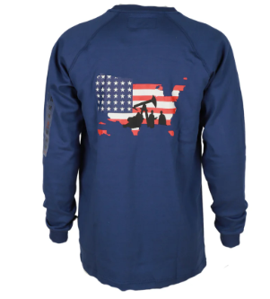 Forge Fr Men's Graphic Printed Long Sleeve T-shirt