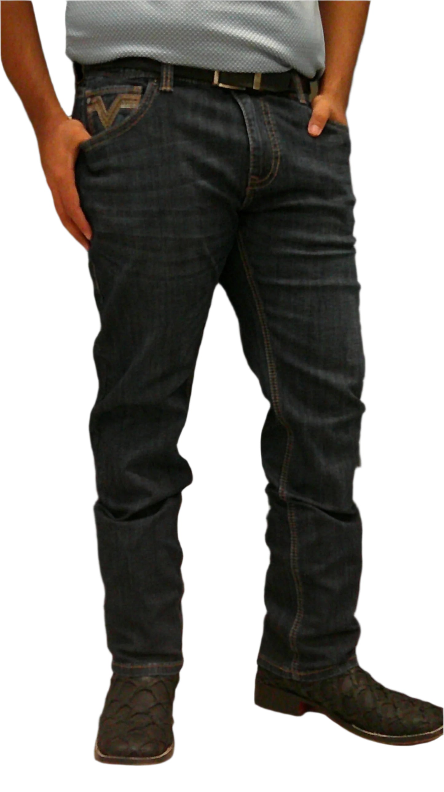 Rock&Roll Raised Denim Skinny Jean