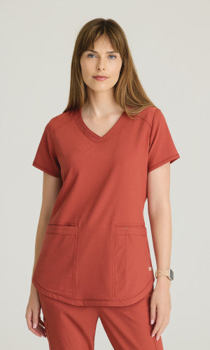 Rhythm 2-Pocket Ciclo® Scrub Top - Seasonal Colors