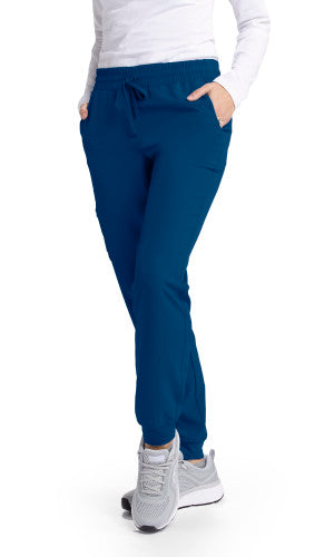Theory 4-Pocket Mid-Rise Jogger Scrub Pant - Petite