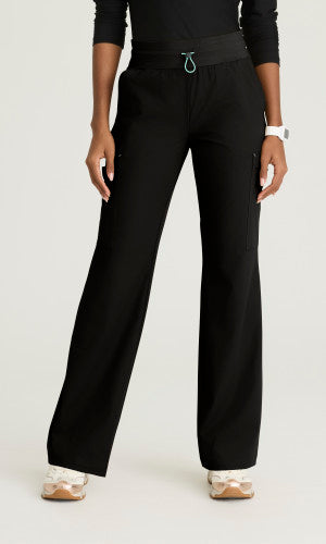 Explore 5-Pocket Knit Waistband Fit & Flare Pant