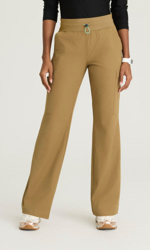 Explore 5-Pocket Knit Waistband Fit & Flare Pant