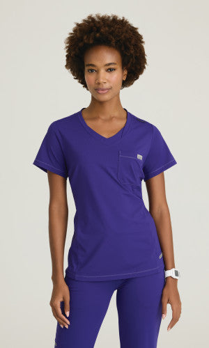 Flow 1-Pocket Tulip Hem Top - Seasonal Colors