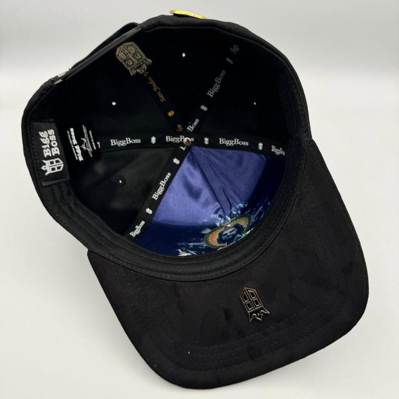 Bigg Boss San Judas Plaque Cap Black