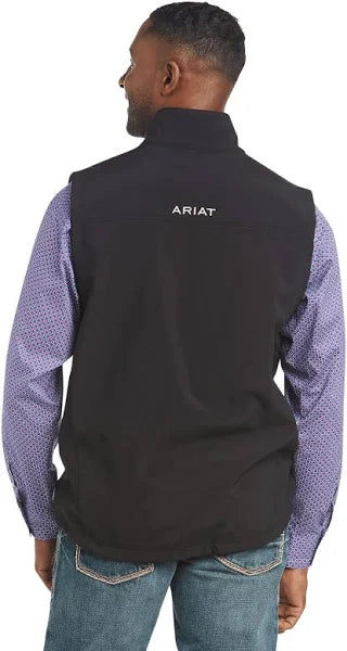 Ariat Men's Vernon 2.0 Black Softshell Vest