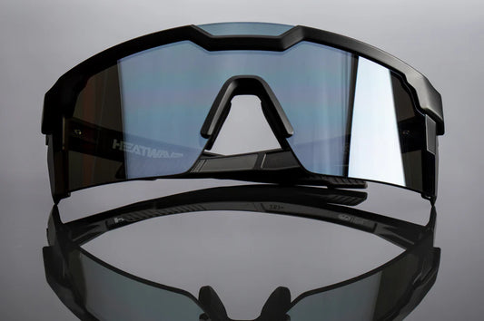 HeatWave Future Tech Sunglasses: Silver Z87+