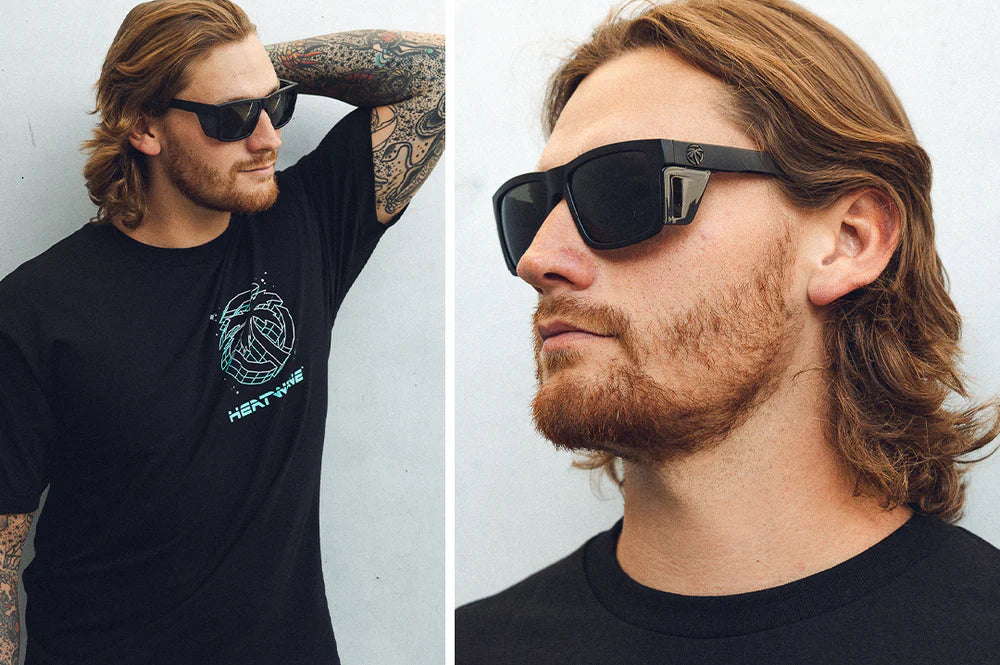 Performance Vise Sunglasses: Black Z87+