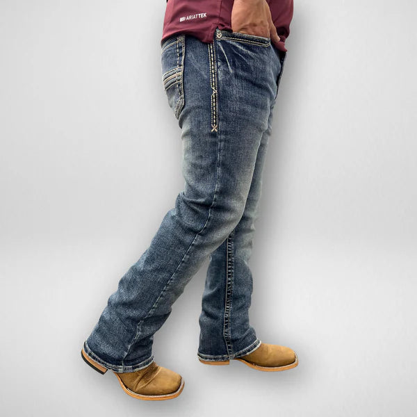 Men's Western Blue Jeans 416