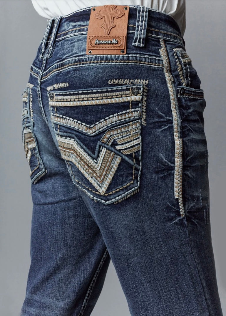 Men Answer Me Jeans