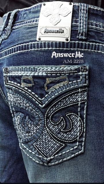 Men's Answer Me Straight Leg Denim
