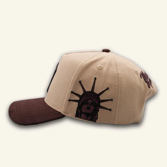 Kevin Hats New York Tan on Brown