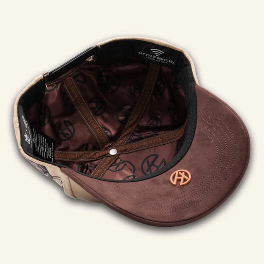 Kevin Hats New York Tan on Brown