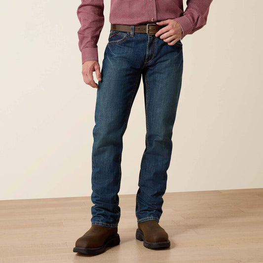 Ariat FR M5 Straight Basic Stackable Straight Leg Jean - Clay