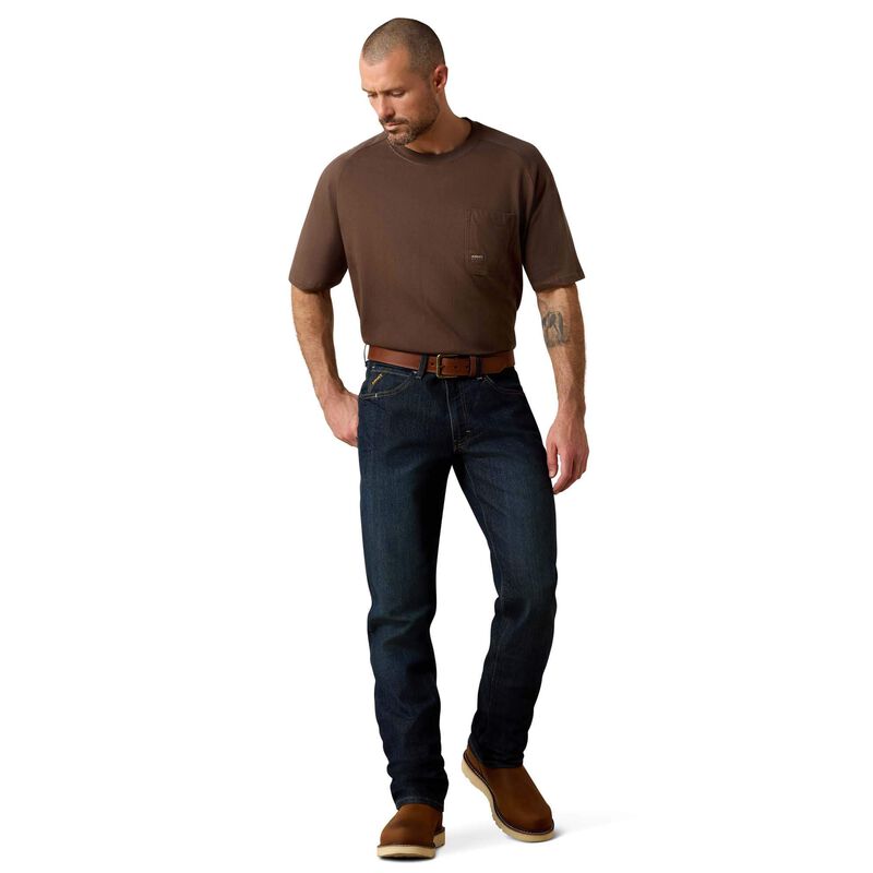 Ariat Rebar M4 Relaxed DuraStretch Basic Stackable Straight Leg Jean