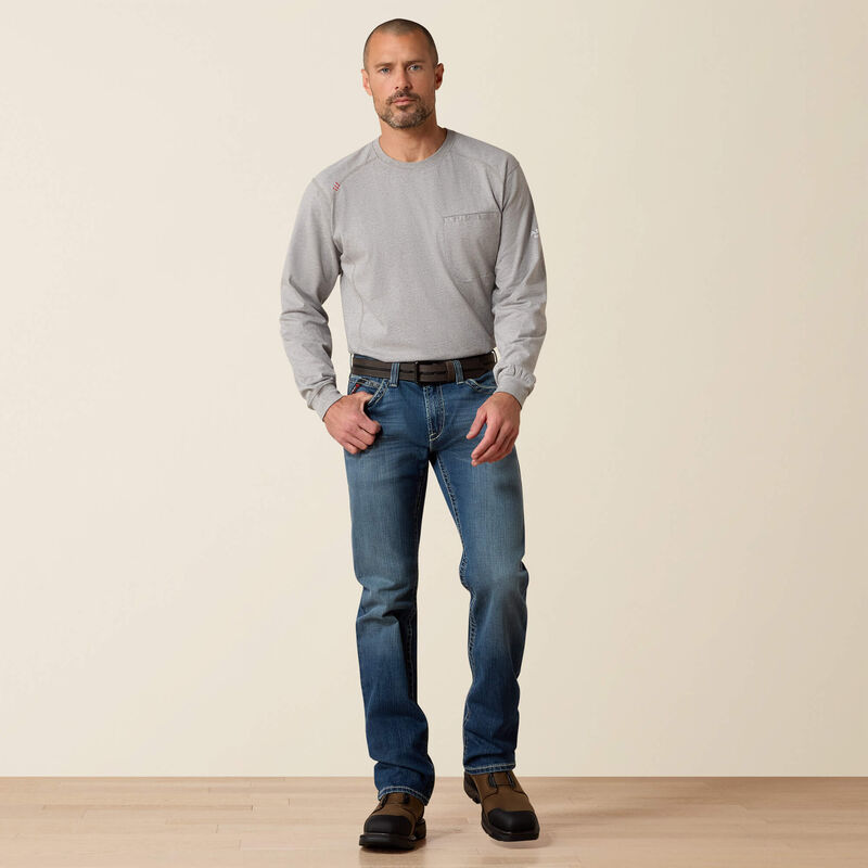 Ariat FR M7 DuraStretch Adkins Straight Leg Jean - Slate