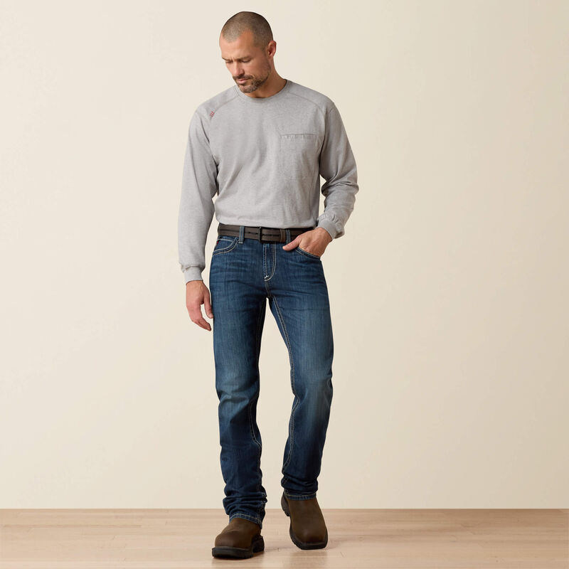 Ariat FR M7 Slim Stretch DuraLight Shoreway Straight Leg Jean - Bryce