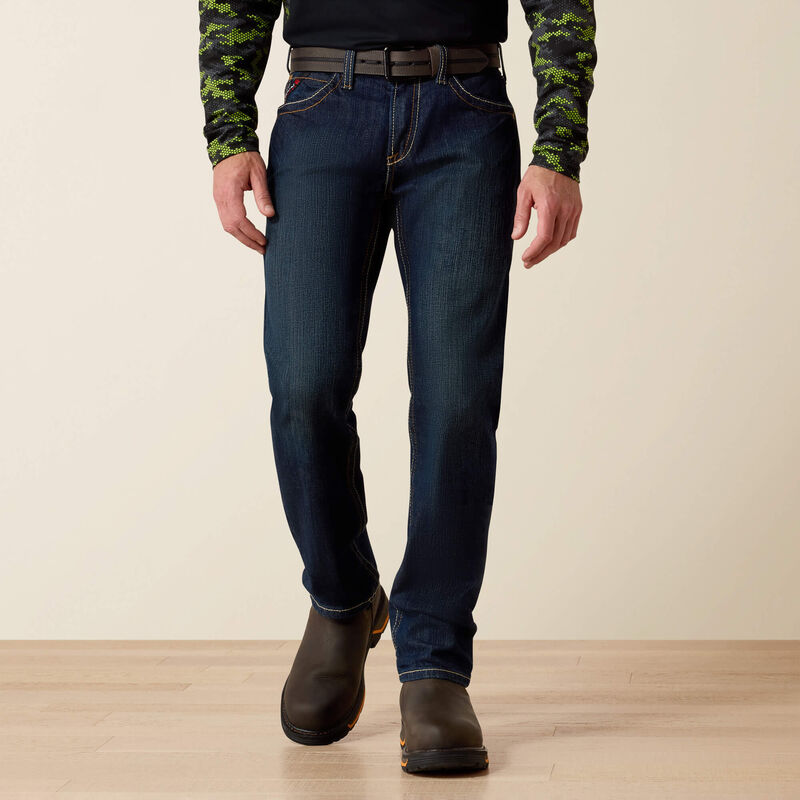 Ariat FR M7 Slim DuraStretch Basic Straight Leg Jean - Shale