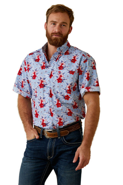 **FINAL SALE** Ariat Men's Jeremiah Classic Short Sleeve Shirt