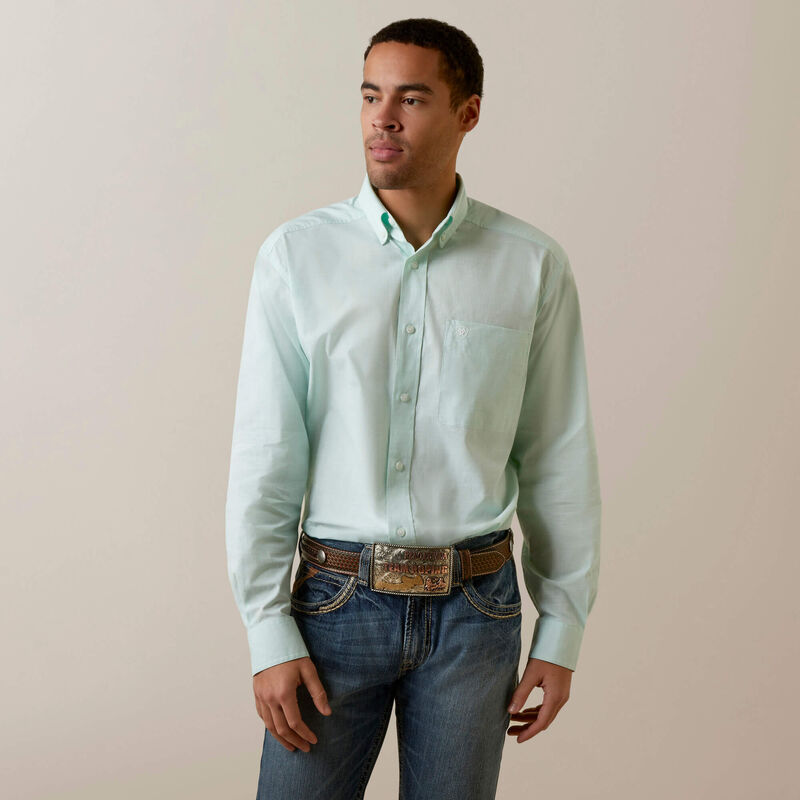 Ariat Solid Slub Classic Fit Shirt