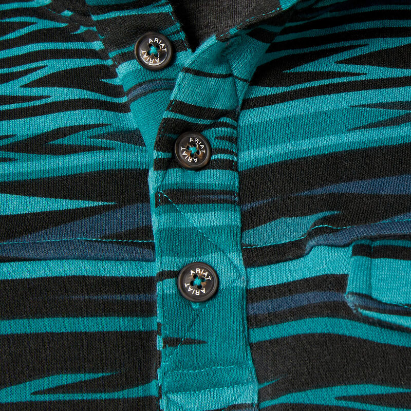 **FINAL SALE** Cotton-Rich Mockneck Sweatshirt